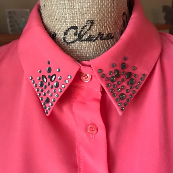 One Clothing Studded Collar Dress - Picture 3 of 6